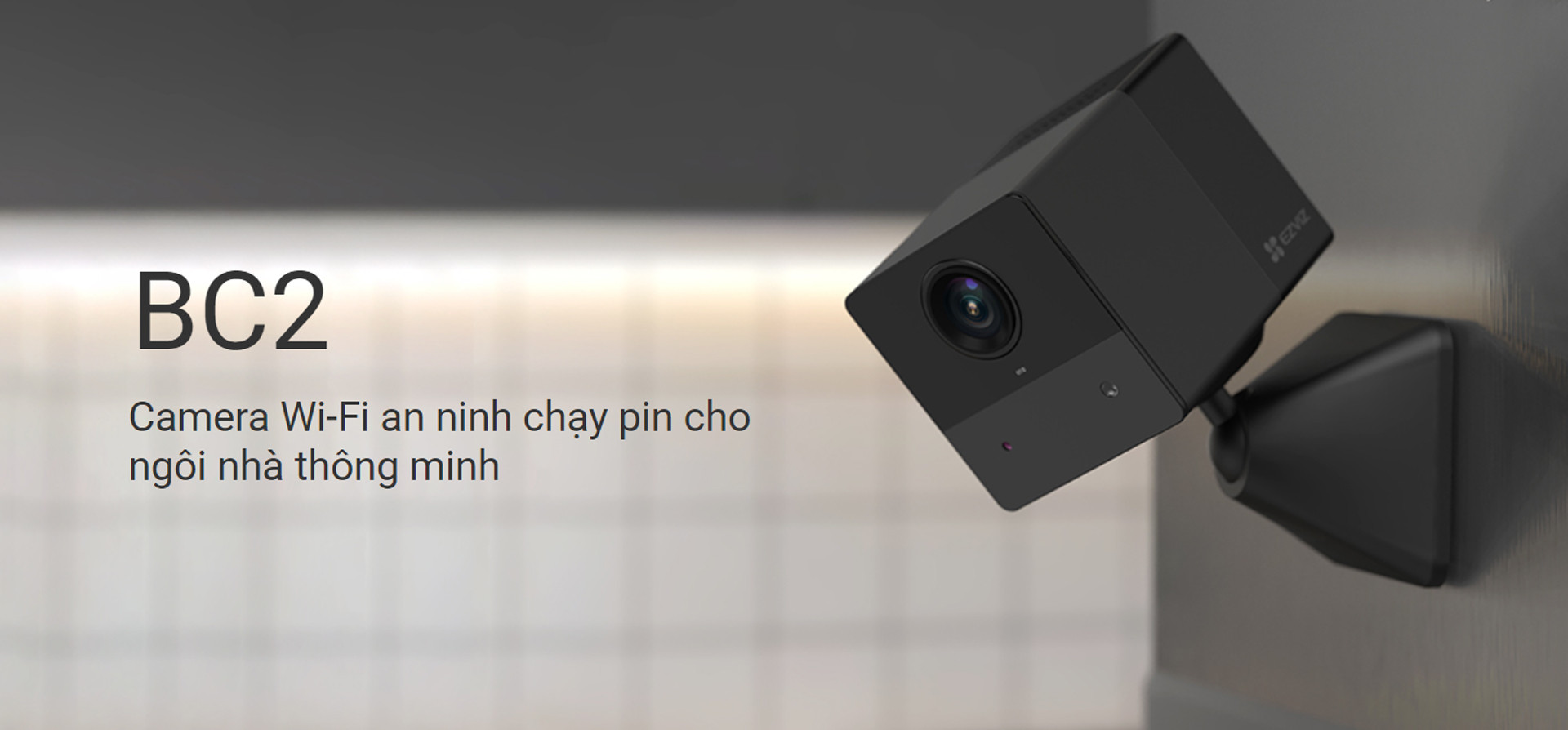 Camera wifi mini ezviz CS-BC2 dùng pin