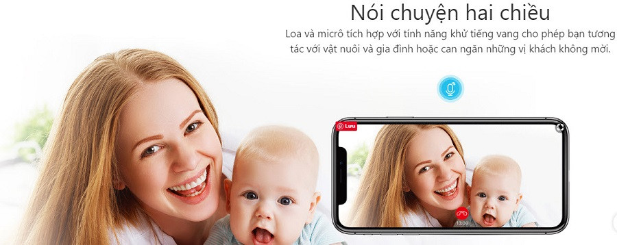 Trò chuyện dễ dàng trên Camera Imou A22EP