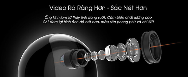 camera ezviz C6T độ phân giải 2mp