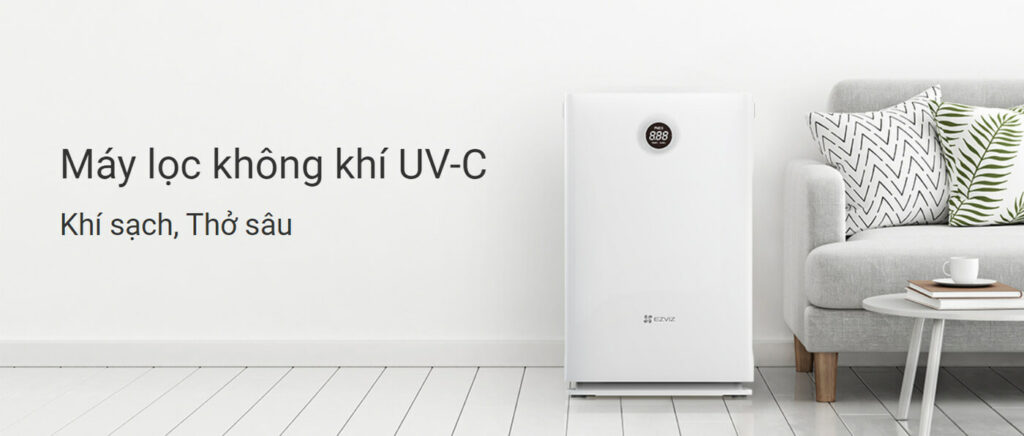 lọc sạch không khi bụi bậm