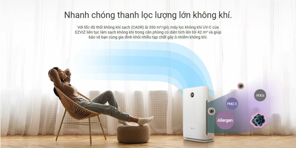 Máy Lọc Không Khí Ezviz EB350A