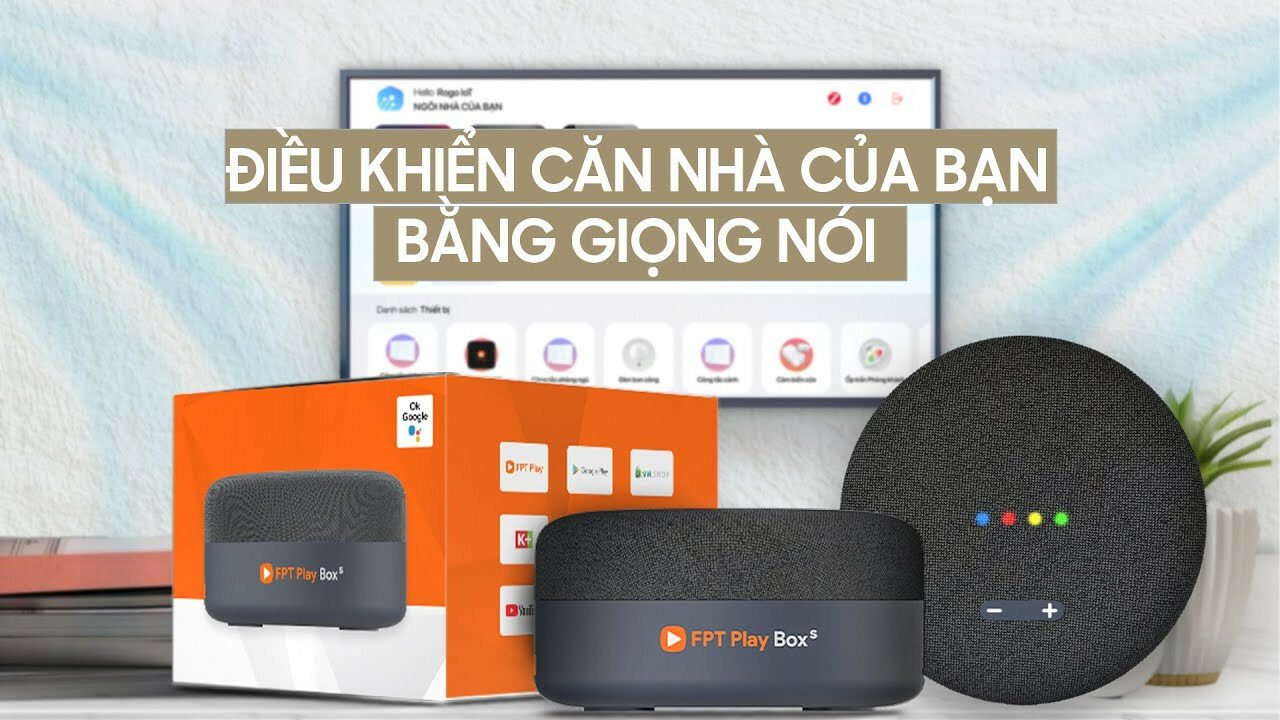 Loa FPT Play Box S - điều khiển bằng giọng nói