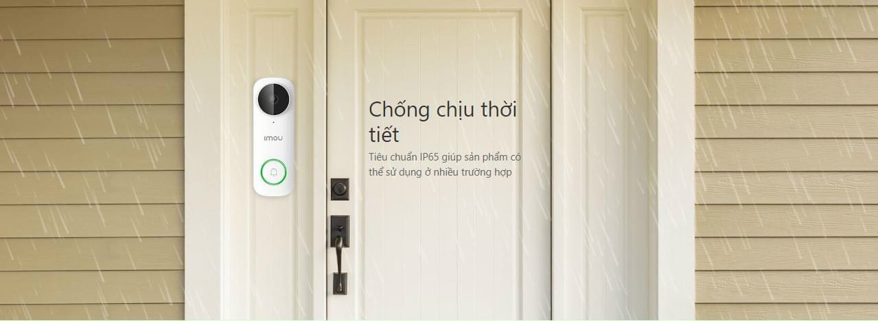 Chống chịu thời tiết với tiêu chuẩn IP65