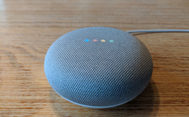 Hình ảnh thực tế sản phẩm google home mini