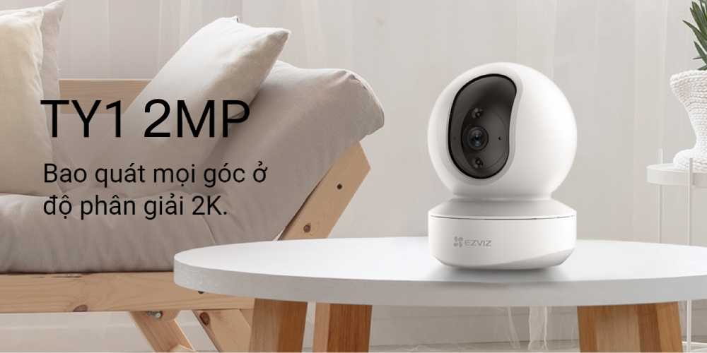 Camera wifi Ezviz TY1 2MP