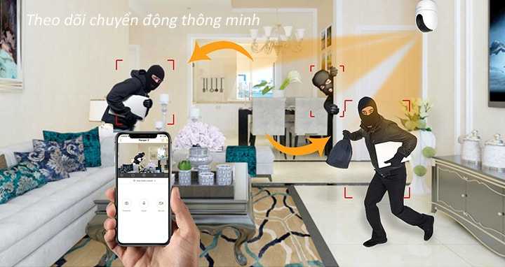 Những lợi ích khi lắp đặt camera trong nhà