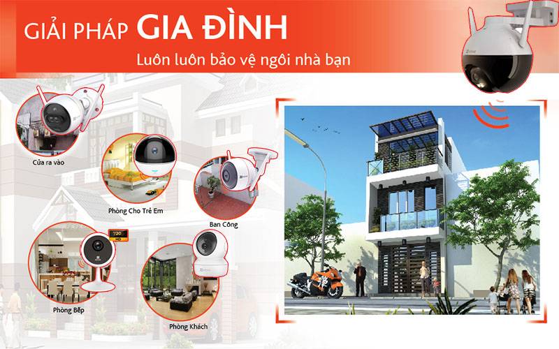 Camera Wifi ngoài trời tốt nhất