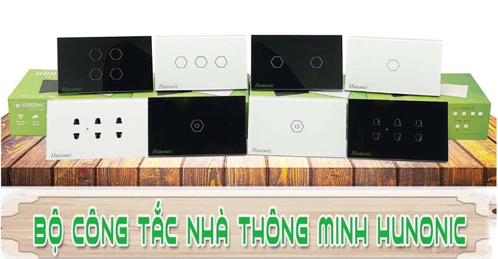 Công tắc điện thông minh Hunonic 