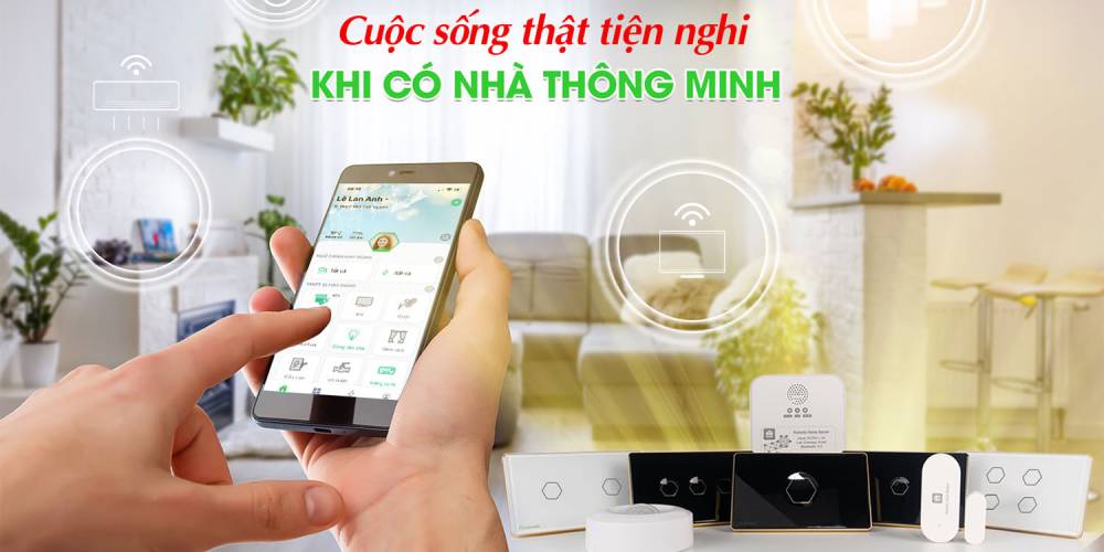 Cuộc sống tiện nghi khi có Hunonic