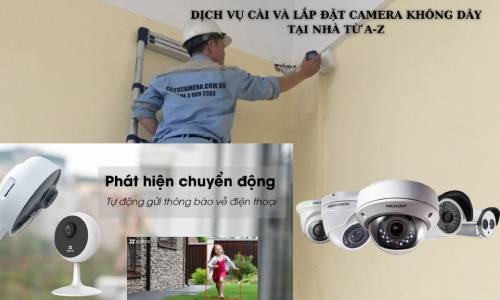 Hướng dẫn lắp đặt Camera tại nhà