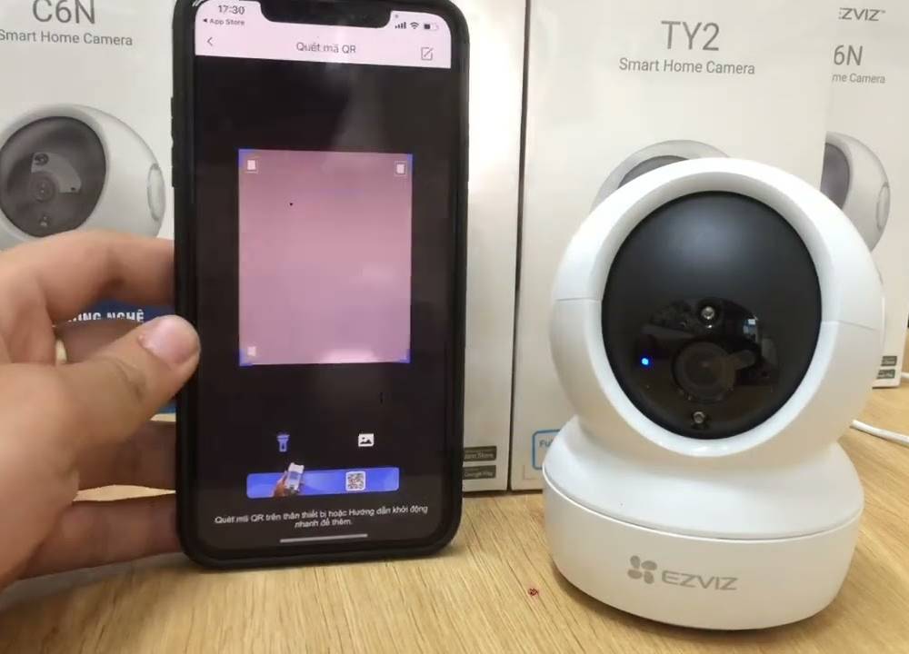 Lắp đặt camera wifi trong nhà