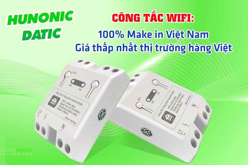 Công Tắc Thông Minh Hunonic Datic