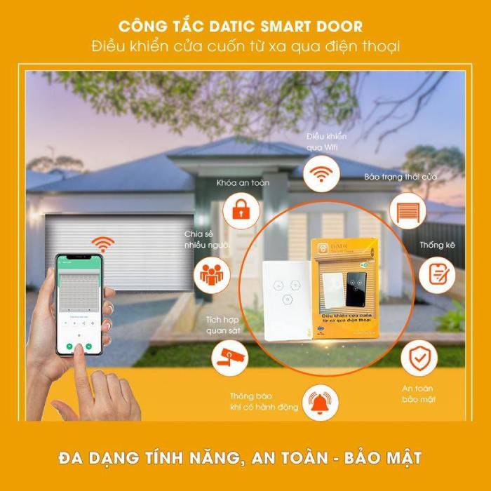 Công Tắc Cửa Cuốn Datic Smart Door