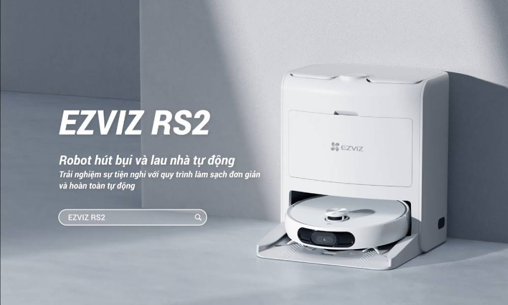 Đặc điểm nổi bật của dòng Robot hút bụi Ezviz RS2