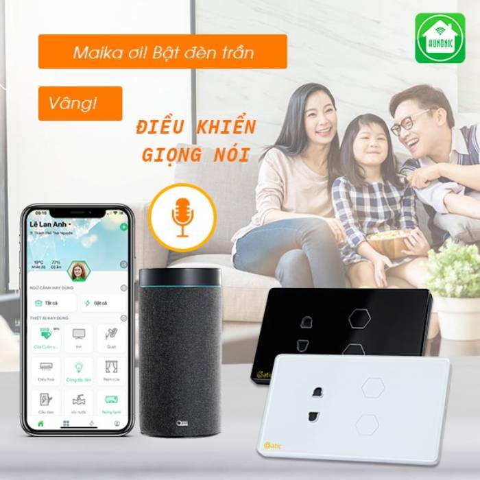 Để sử dụng Công tắc thông minh Wifi Hunonic Datic, bạn có thể tuân theo các bước sau