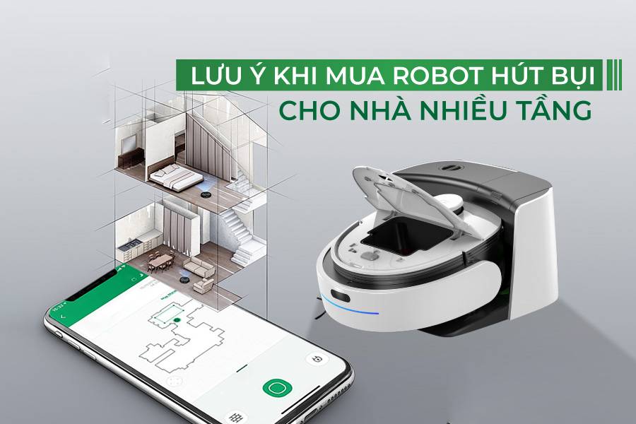 Lợi ích khi trang bị Robot hút bụi trong ngôi nhà