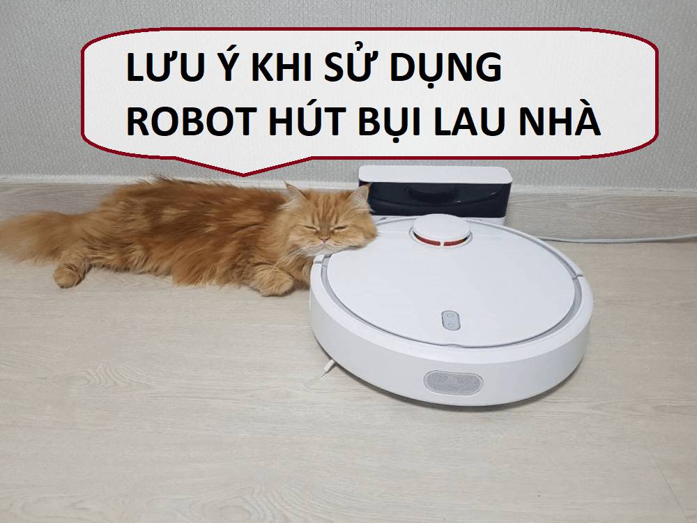 Những lưu ý khi Robot hút bụi báo đèn đỏ