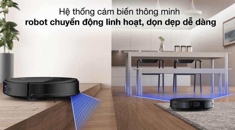 Robot hút bụi lau nhà Samsung VR05R5050WK_SV