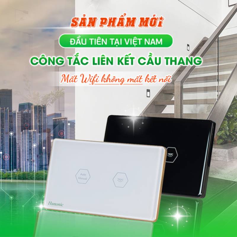 Công tắc cầu thang Hunonic