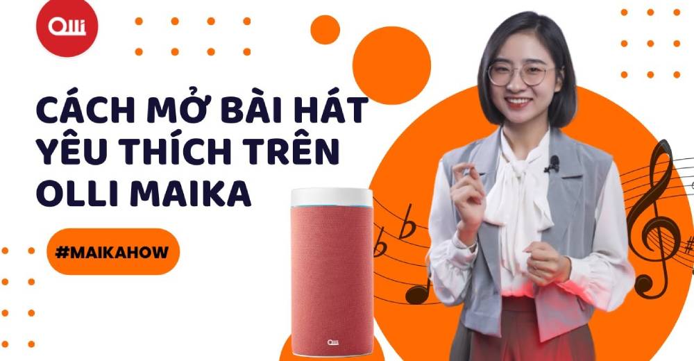 Một điểm đặc biệt nữa của loa thông minh OLLI Maika là nếu bạn yêu cầu phát bản nhạc nào, MAIKA sẽ chọn những bài phù hợp nhất dựa trên lịch sử nghe nhạc của bạn