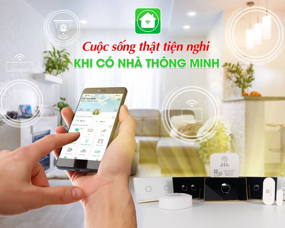 Smart home Hunonic nhà thông minh của người Việt