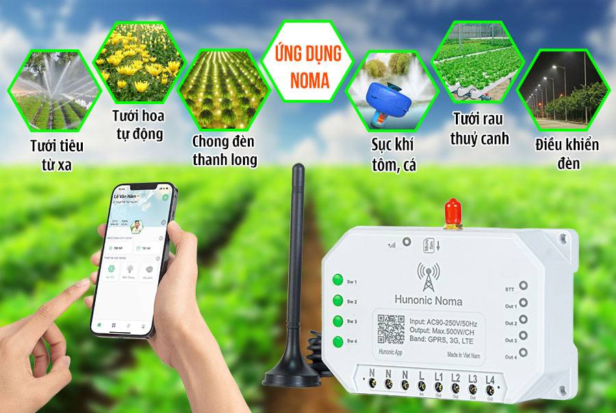 có nên sử dụng Công tắc Hunonic Noma 4CH trong ngôi nhà