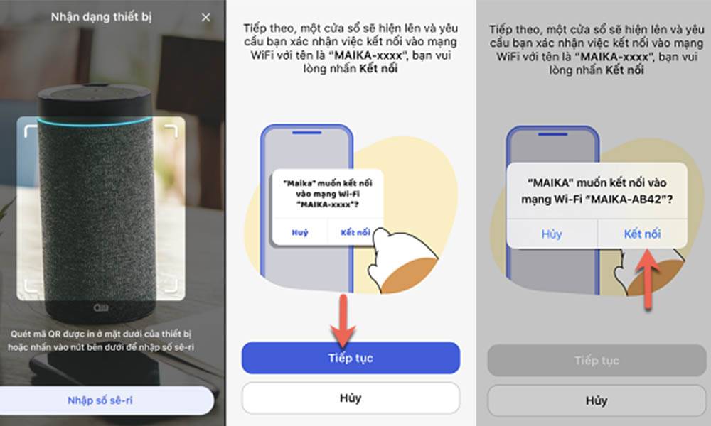 3 Bước cài đặt Loa Maika siêu đơn giản