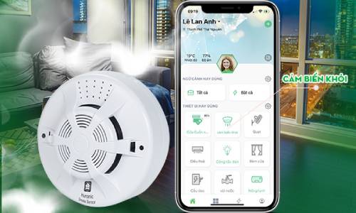 5 bước cài đặt Cảm biến khói Hunonic (1)