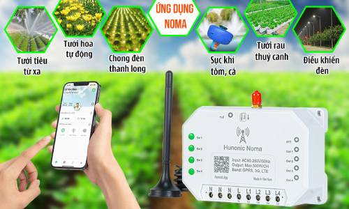 6 bước cài đặt Công tắc Hunonic Noma 4CH (1)
