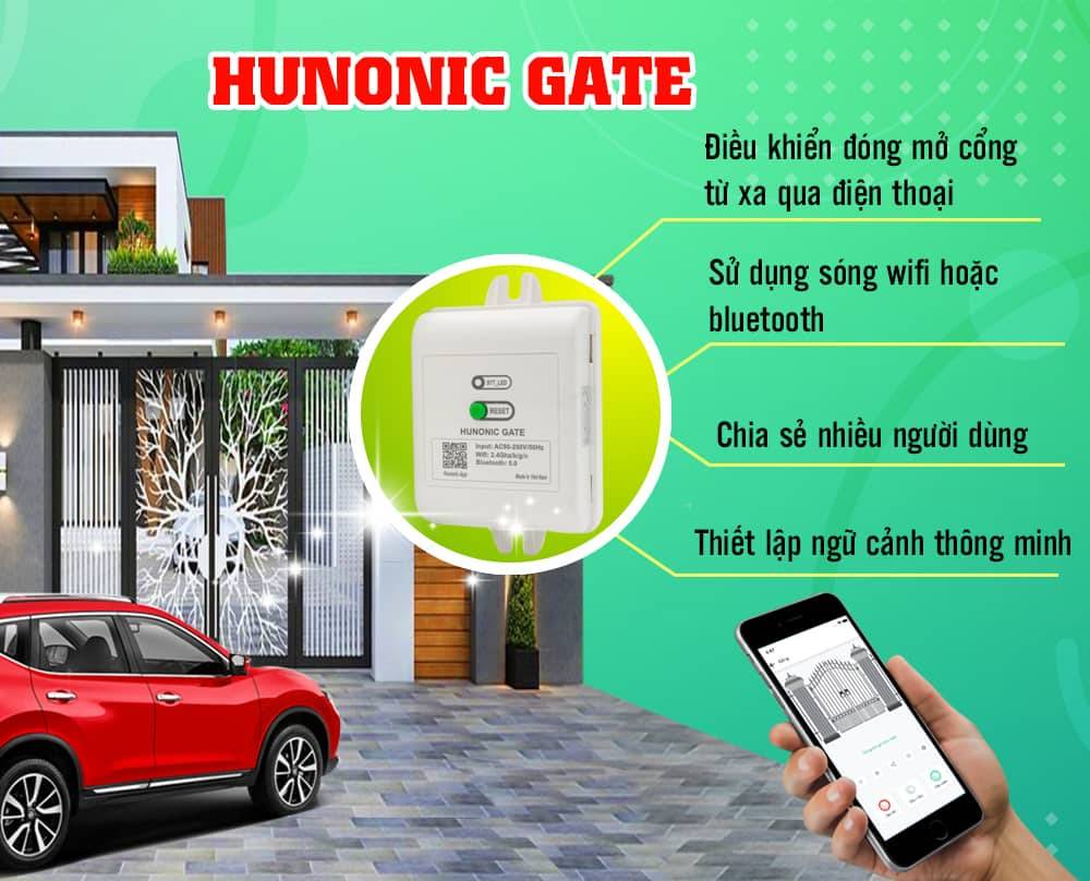 Bộ điều khiển cổng tự động HUNONIC GATE mang lại nhiều lợi ích quan trọng