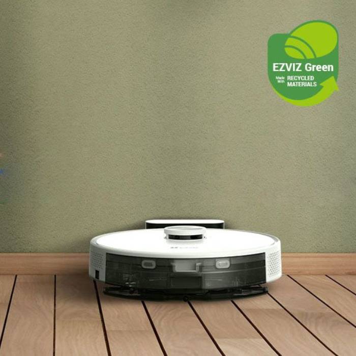 Robot Vacuum Cleaner RE5 EZVIZ để sử dụng máy với chỉ một nút chạm , an toàn và gọn nhẹ